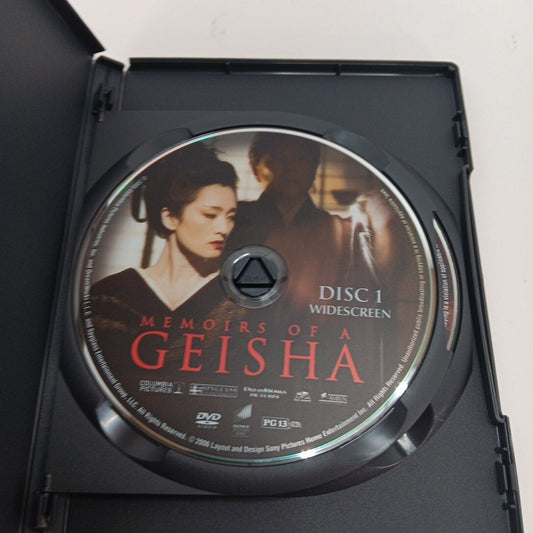 2 DVD Memoirs of a Geisha SPECIAL: Ziyi Zhang Ken Watanabe Michelle Yeoh EUC