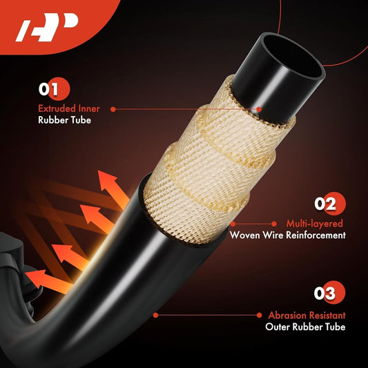 A/C Suction Line Hose Assembly for Toyota Camry 2010-2011 L4 2.5L - Low Pressure