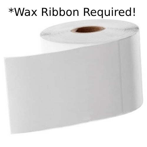 15 Rolls 4" x 6" High Quality Vinyl Glossy Labels 200 ct ea WAX RIBBON REQUIRED