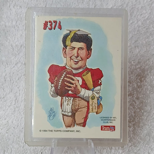 1994 Stadium Club Frequent Scorer #374 Steve Young San Francisco 49ers Vtg Law
