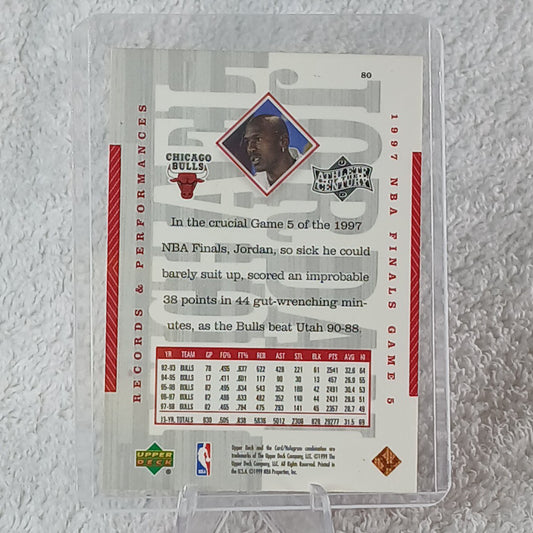 1999 Upper Deck Michael Jordan Athlete of the Century - #80 Michael Jordan