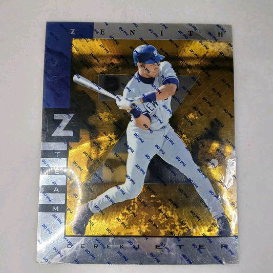 1997 Pinnacle Zenith Z Team Jumbo 0908/1000 Derek Jeter #7 HOF Sealed Peel Off