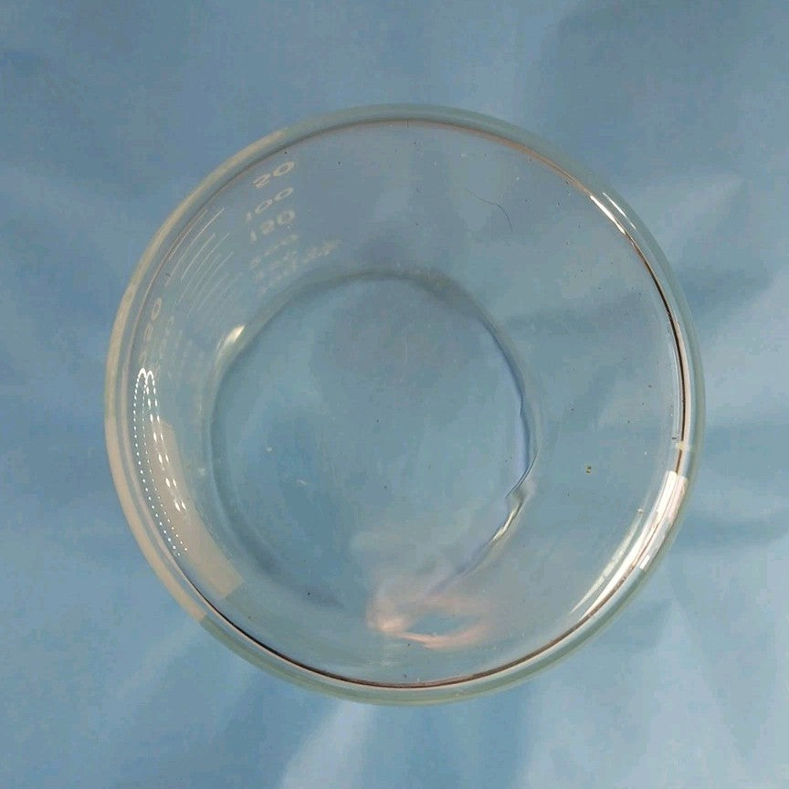 400ml Glass Beaker, Griffin Low Form, Graduated, PYREX 1000-400 (Single) USA