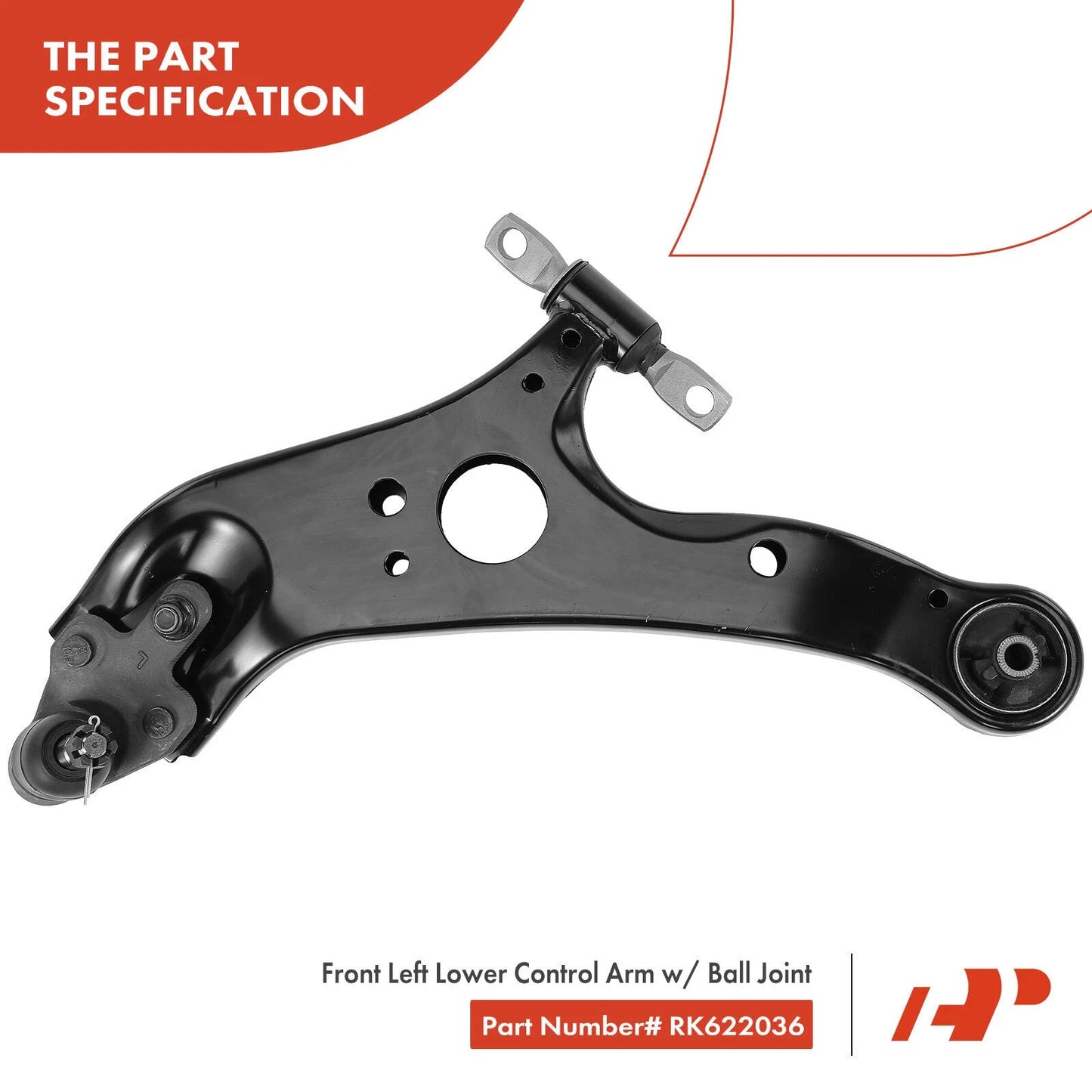 A-Premium Control Arm w/ Ball Joint Front Left Lower for Toyota Sienna 2011-2019