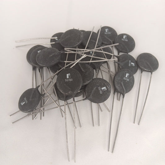 25x SG160 NTC Thermistor Inrush Current Limiter 16Ω 2A 25mm Disc NEW