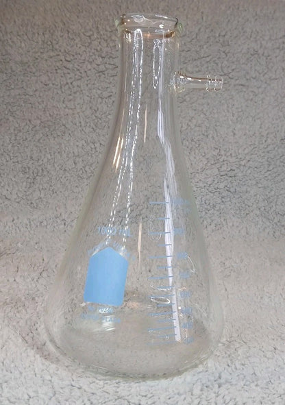 1000mL Pyrex Vista Heavy Wall Filter Flask 7034 Lab Grade