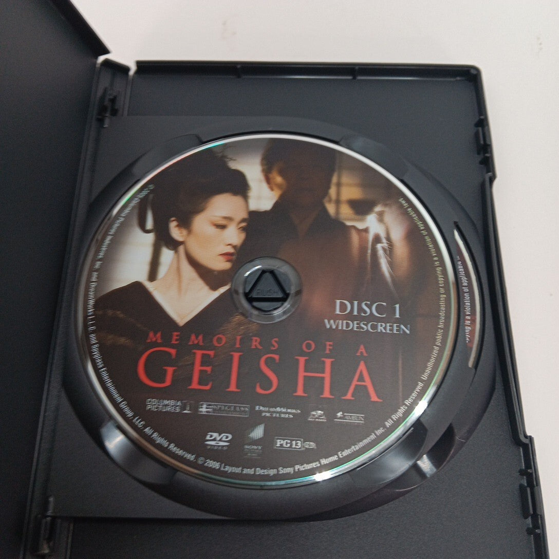 2 DVD Memoirs of a Geisha SPECIAL: Ziyi Zhang Ken Watanabe Michelle Yeoh EUC