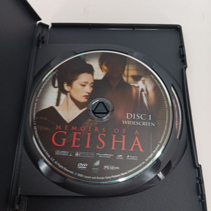 2 DVD Memoirs of a Geisha SPECIAL: Ziyi Zhang Ken Watanabe Michelle Yeoh EUC