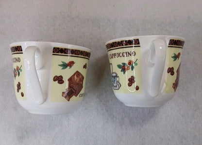 1998 Roy Kirkham Set Of 2 Fine Bone China Coffee Arabica Cup  Saucer set England