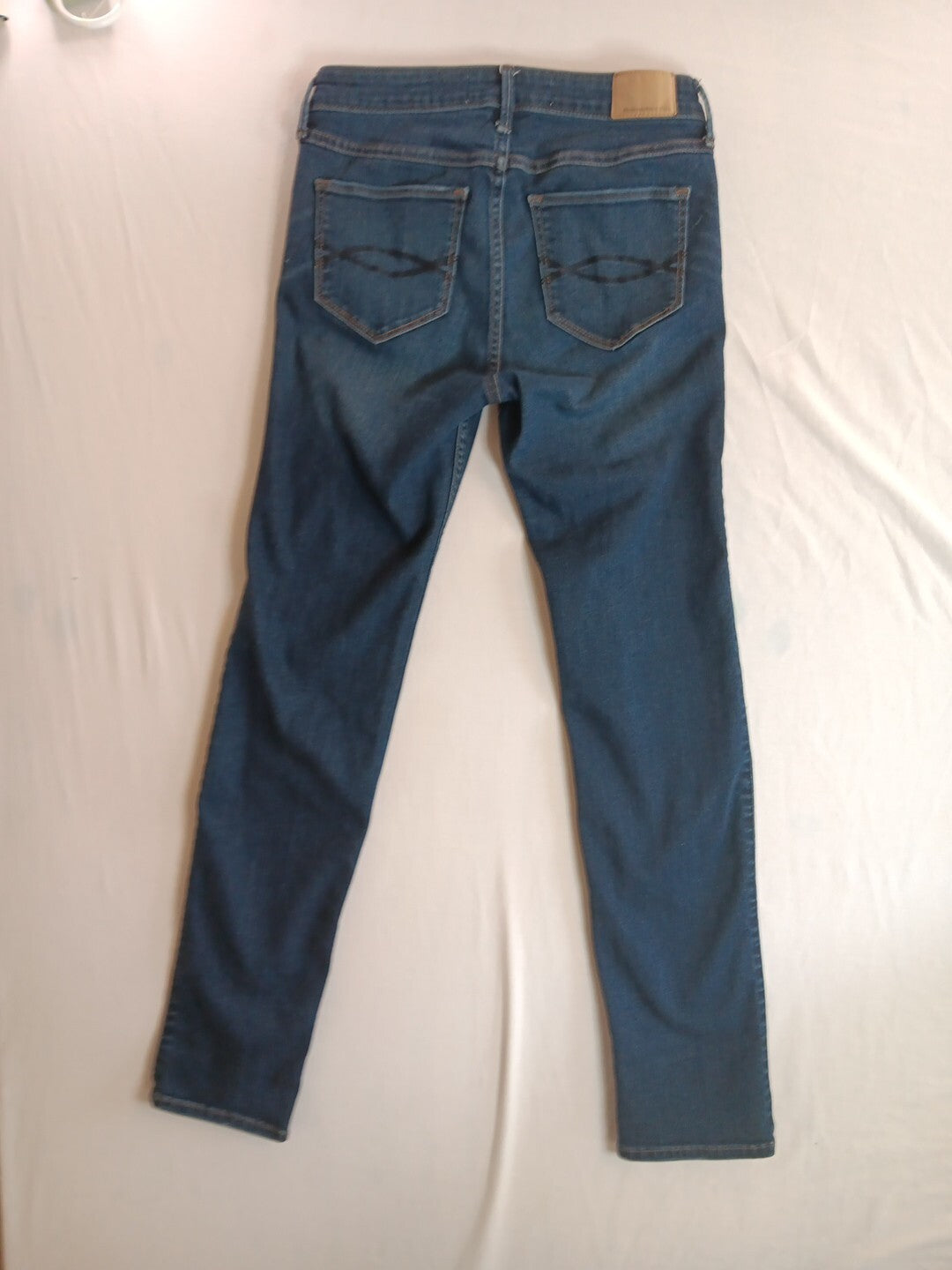 ABERCROMBIE & FITCH Jeans Skinny Ankle Mid Rise Blue Size W27  H29 4S GOOD