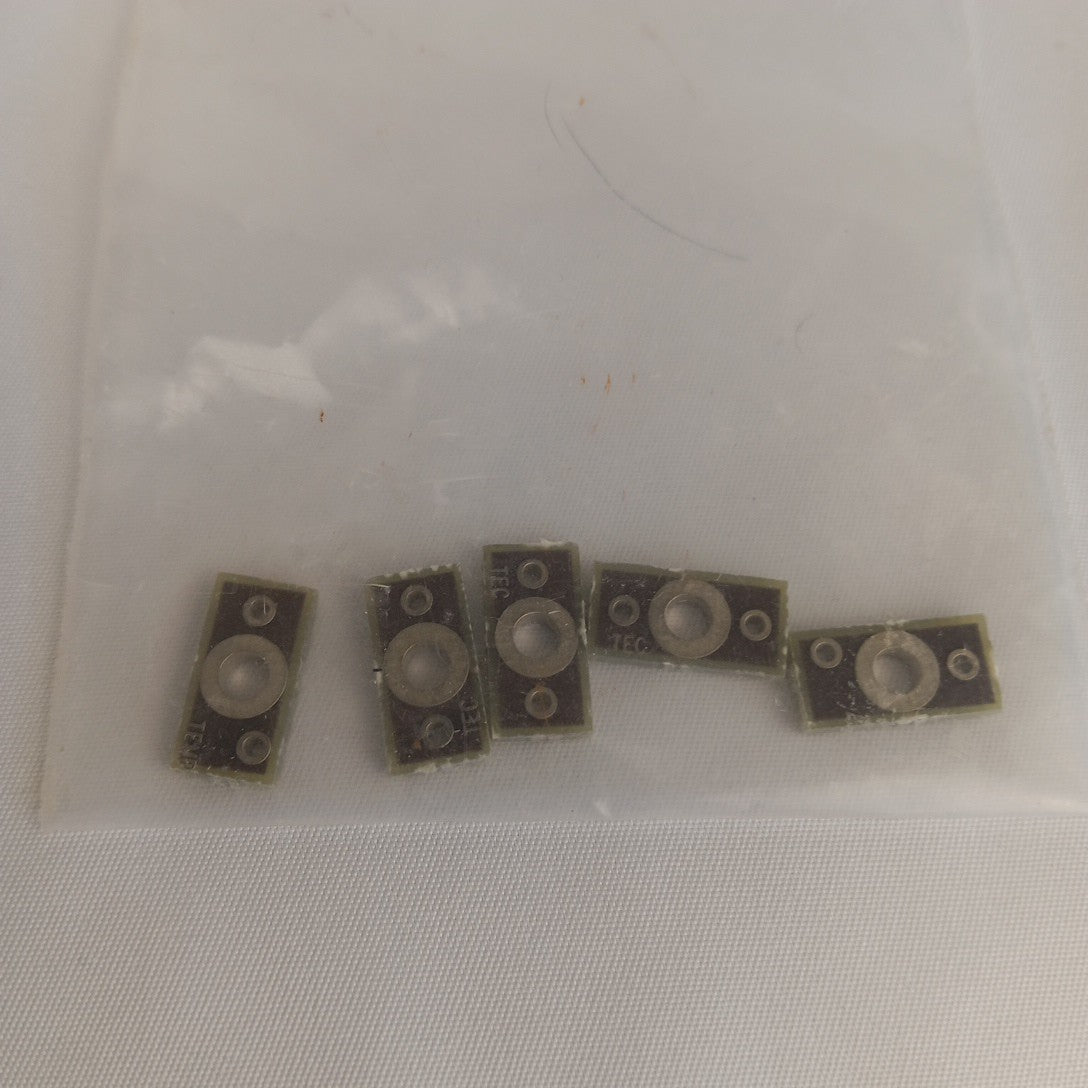 5x TEC TO-220 Mica Insulator Washers Heatsink Mount Pads for Transistors