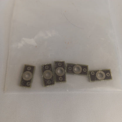 5x TEC TO-220 Mica Insulator Washers Heatsink Mount Pads for Transistors