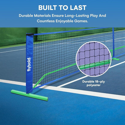 🏓Flybold Portlable Pickleball Net Set Lightweight Frame Official Size NEW🏓