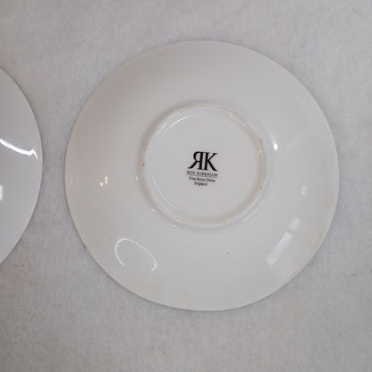 1998 Roy Kirkham Set Of 2 Fine Bone China Coffee Arabica Cup  Saucer set England