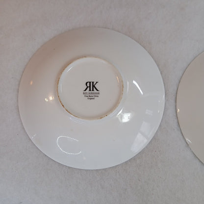 1998 Roy Kirkham Set Of 2 Fine Bone China Coffee Arabica Cup  Saucer set England