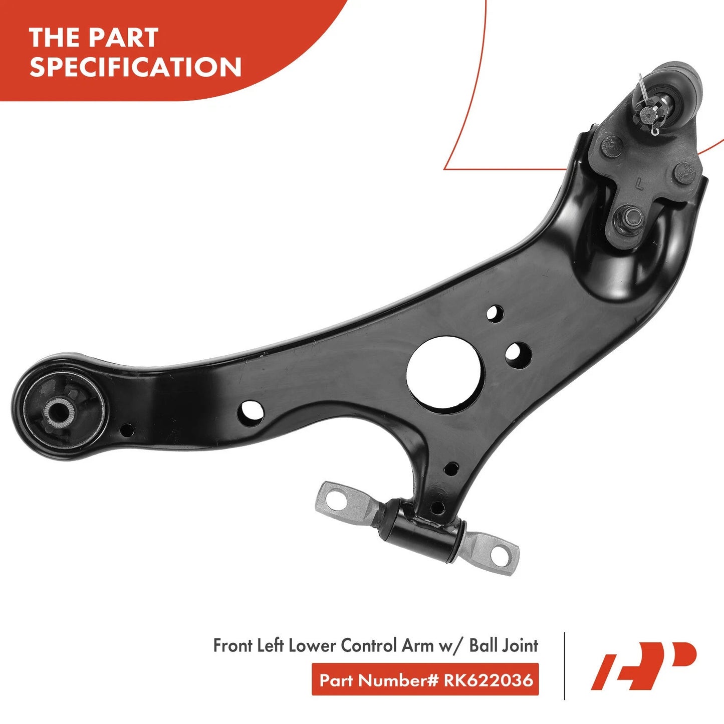 A-Premium Control Arm w/ Ball Joint Front Left Lower for Toyota Sienna 2011-2019