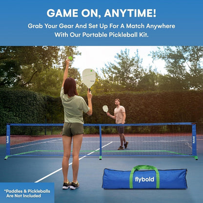 🏓Flybold Portlable Pickleball Net Set Lightweight Frame Official Size NEW🏓