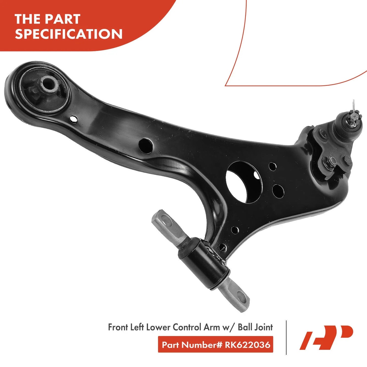 A-Premium Control Arm w/ Ball Joint Front Left Lower for Toyota Sienna 2011-2019