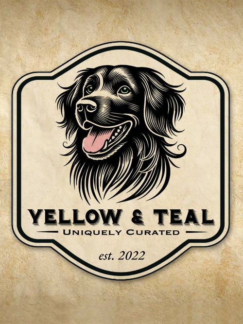 Yellow & Teal