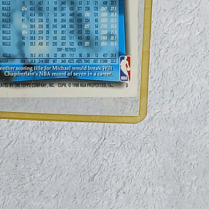 1995-96 Topps Michael Jordan #277 Chicago Bulls HOF NBA Guard