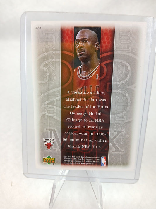 1999-00 Upper Deck MVP #202 Michael Jordan Bulls